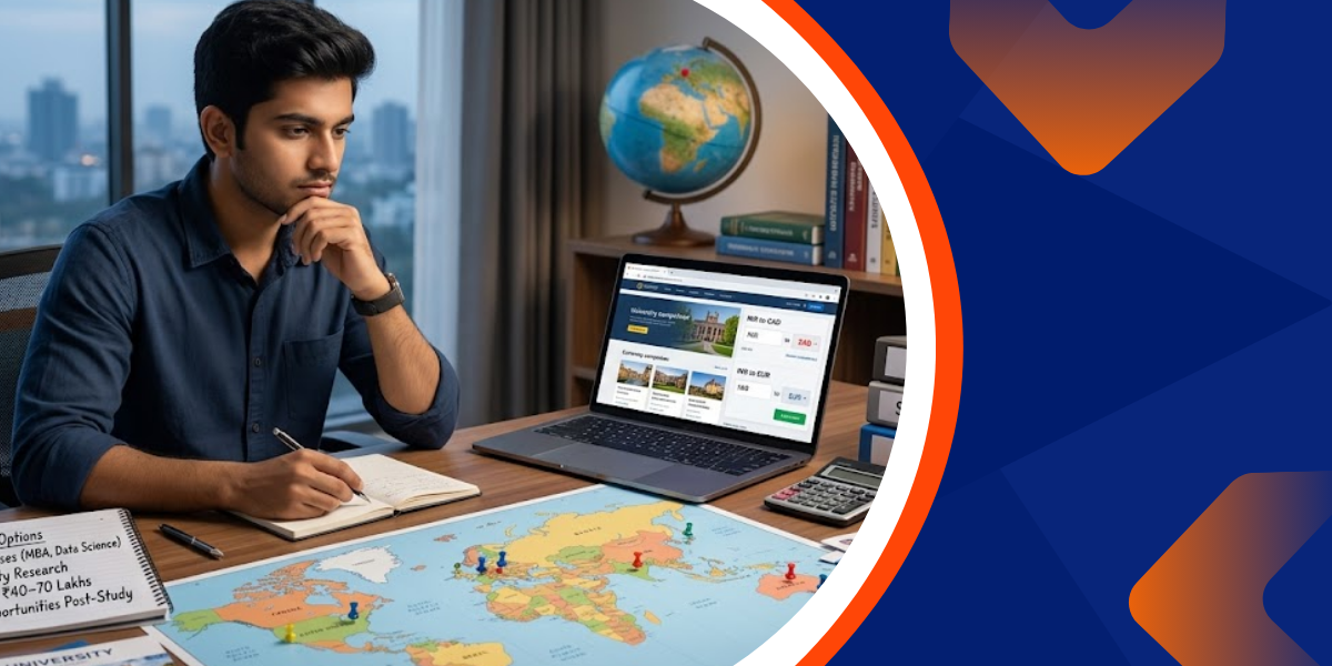 Study Abroad Career Planning How to Decide Country, Course and ROI Before Spending ₹40–70 Lakhs