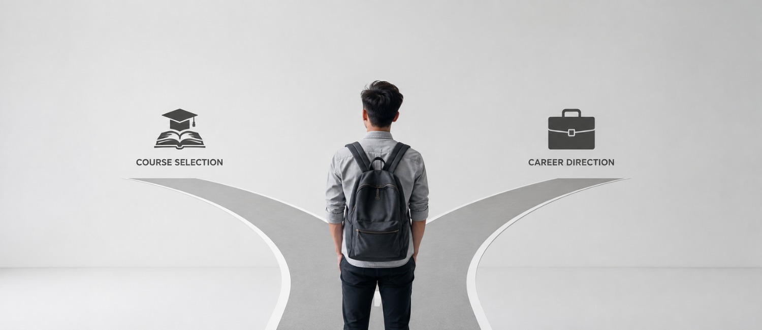 From Course Selection to Career Direction